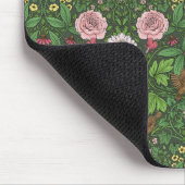 Wilder Garten in Grün Mousepad (Ecke)