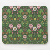 Wilder Garten in Grün Mousepad (Vorne)