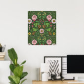 Wilder Garten in Grün Poster (Heimbüro)