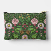 Wilder Garten in Grün Zubehörtasche (Rückseite)