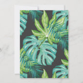 Wilder Geburtstag danken Ihnen, Dschungel-Tiere zu Dankeskarte (Rückseite)