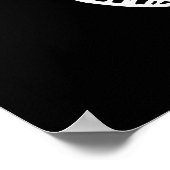 Wilder Geburtstags-Hintergrund Poster (Ecke)