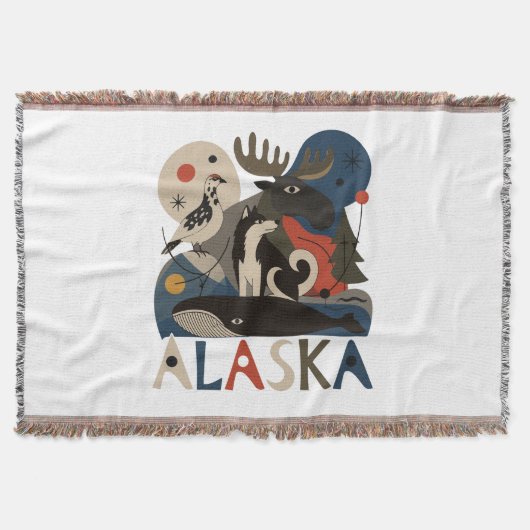 Wilder Geist Alaskas Decke (Vorderseite)