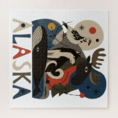 Wilder Geist Alaskas Puzzle (Horizontal)