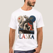 Wilder Geist Alaskas T-Shirt (Vorderseite)