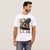 Wilder Geist Alaskas T-Shirt (Vorne ganz)