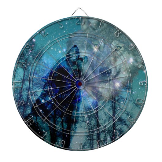 Wilder Geist Dartscheibe (vorne)