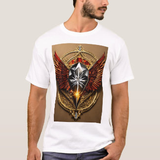 "Wilder Geist entfesselt: T - Shirt des Crystal Ea