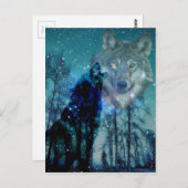 Wilder Geist Postkarte (Vorne/Hinten)