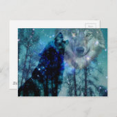 Wilder Geist Postkarte (Vorne/Hinten)