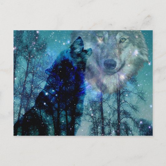 Wilder Geist Postkarte (Vorderseite)