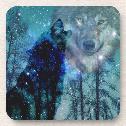 Wilder Geist Untersetzer (Vorderseite)