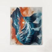 Wilder Geist Wandteppich (Vorderseite)