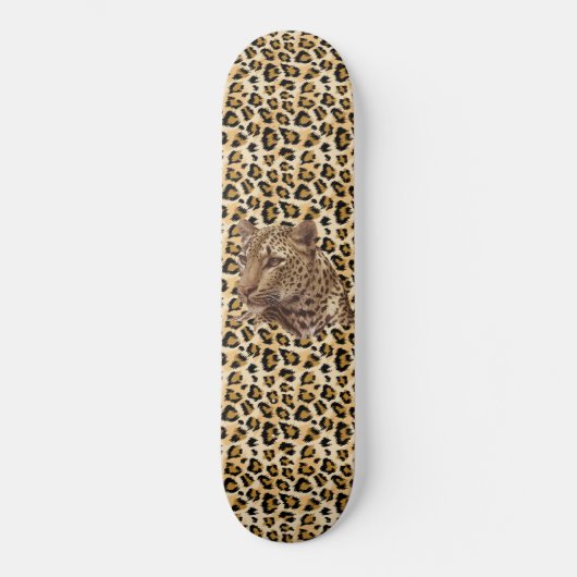Wilder Gepard Skateboard (Vorderseite)