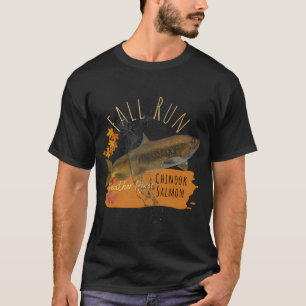 Wilder goldener Chinook-Lachs T-Shirt