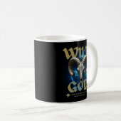 Wilder Gott Kaffeetasse (VorderseiteRechts)