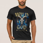Wilder Gott T-Shirt (Vorderseite)