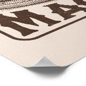 Wilder Hefe Magic Sourdough Brot Backenthusiast Poster (Ecke)