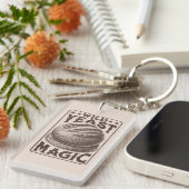 Wilder Hefe Magic Sourdough Brot Backenthusiast Schlüsselanhänger (Vorderseite rechts)