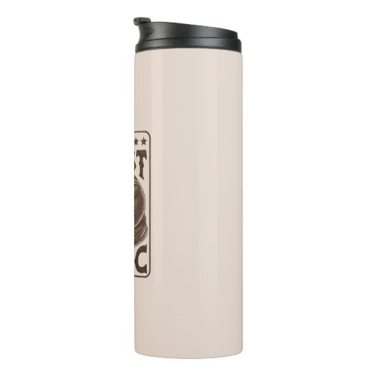 Wilder Hefe Magic Sourdough Brot Backenthusiast Thermosbecher (Nach rechts gedreht)