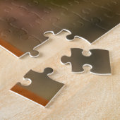 Wilder Hengst, Goldenes Licht und Regenbogen Puzzle (Seite)