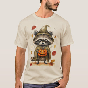 Wilder Herbstmarsch mit Pumpkins Halloween T-Shir T-Shirt