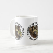 Wilder Hund Kaffeetasse (Vorderseite Links)