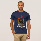 Wilder Hund T-Shirt (Vorne ganz)