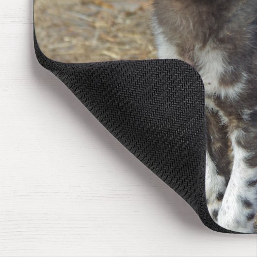 Wilder Hundewelpe Mousepad (Ecke)