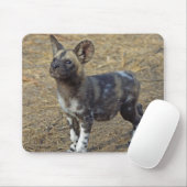 Wilder Hundewelpe Mousepad (Mit Mouse)