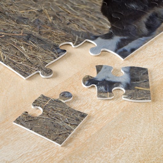 Wilder Hundewelpe Puzzle (Seite)