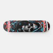 Wilder inimikalischer Sensenmann Skateboard (Horizontal)