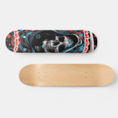 Wilder inimikalischer Sensenmann Skateboard (Horizontal)
