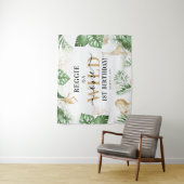 Wilder Jungle/Safari 1. Geburtstag Party Hintergru Wandteppich (Beispiel)