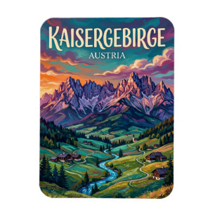 Wilder Kaiser Österreich Magnet
