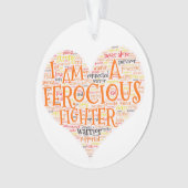 Wilder Kampf Ornament (Vorderseite)