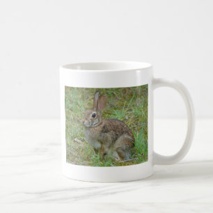 Wilder Kaninchen Östliches Baumwollschwanzkaninche Kaffeetasse