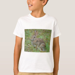 Wilder Kaninchen Östliches Baumwollschwanzkaninche T-Shirt
