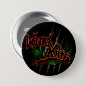 WILDER KATS Band-Knopf Button (Vorne & Hinten)