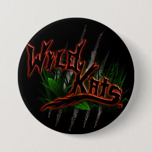 WILDER KATS Band-Knopf Button