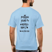 Wilder Katzen-Koalitions-T - Shirt (Rückseite)