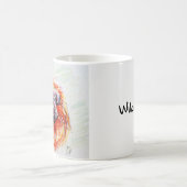 Wilder Kind Löwe Affe Tasse (Mittel)