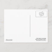 Wilder Knoblauch im Wald - Sepia Toned Postkarte (Rückseite)