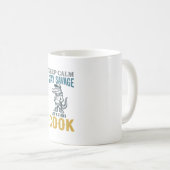 Wilder Kochalligator Vintage-Stich Grafik_1 Kaffeetasse (VorderseiteRechts)