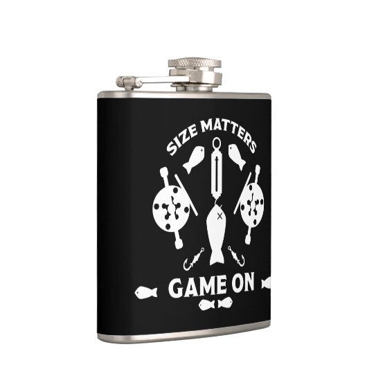 Wilder Lachs Flachmann (Rechts)