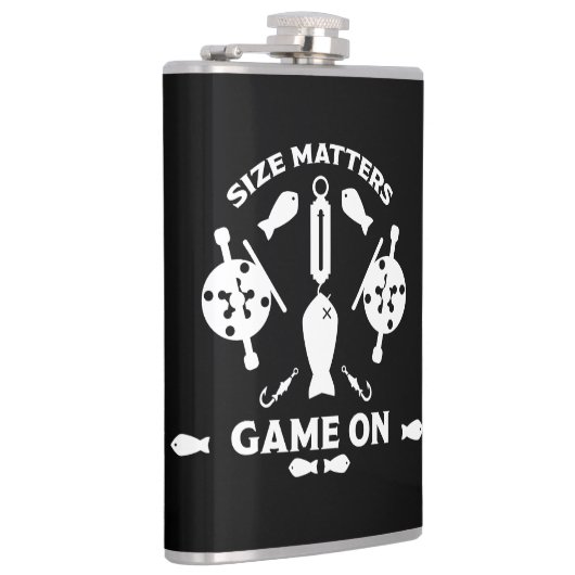 Wilder Lachs Flachmann (Rechts)