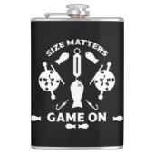 Wilder Lachs Flachmann (Vorderseite)