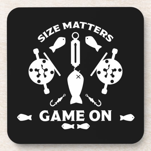 Wilder Lachs Getränkeuntersetzer (Vorderseite)