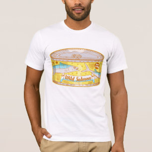 Wilder Lachs in einer Dose T-Shirt