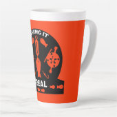Wilder Lachs Milchtasse (Rechte Ecke)